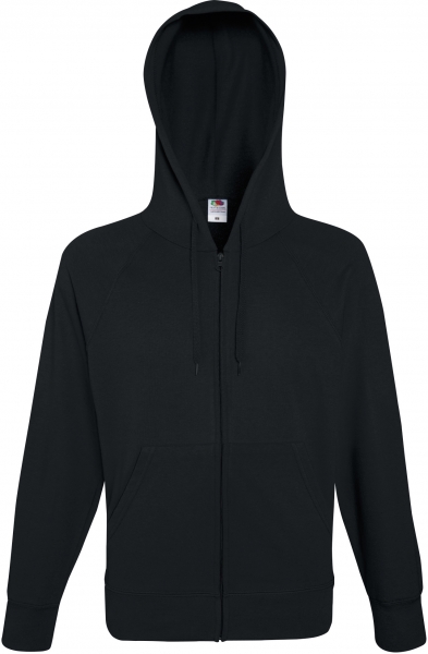 Kapuzen Sweatjacke Black